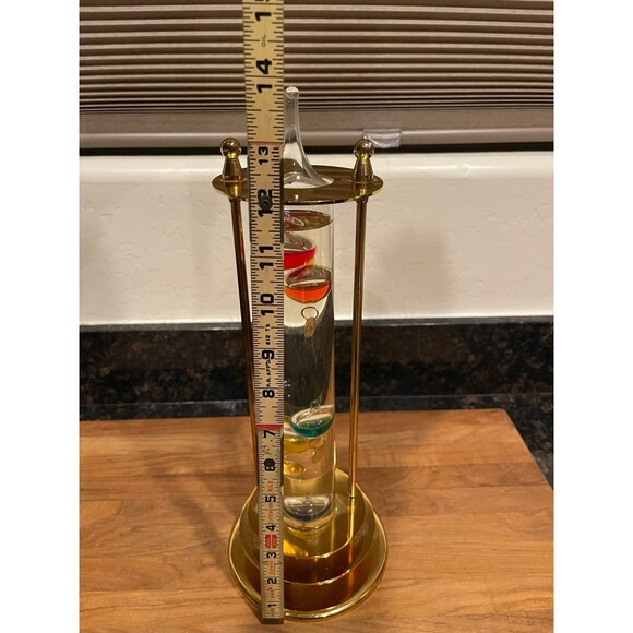 Vintage retro Galileo Thermometer - Picture 5 of 6